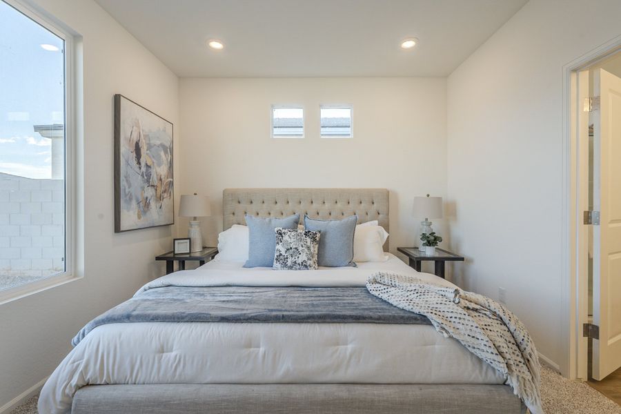 Furnished interior view inside a new home in North Copper Canyon, Surprise (Image 19). Furnished interior view inside a new home in North Copper Canyon, Surprise (Image 19).