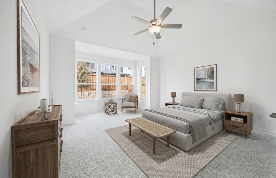 Representative furnished interior of a home built from the Azle by Pulte Homes in Indigo Bay, Myrtle Beach (Image 8).