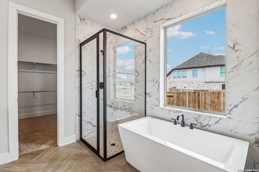 Furnished interior view inside a new home in Homestead, Schertz (Image 18).