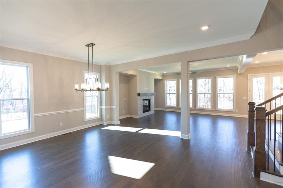 Spacious, unfurnished interior of a new home in Waterhaven, Cumming (Image 30).