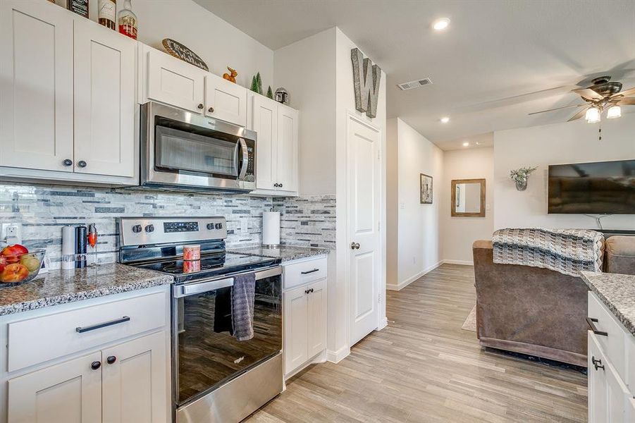 Furnished interior view inside a new home in , Springtown (Image 17). Furnished interior view inside a new home in , Springtown (Image 17).