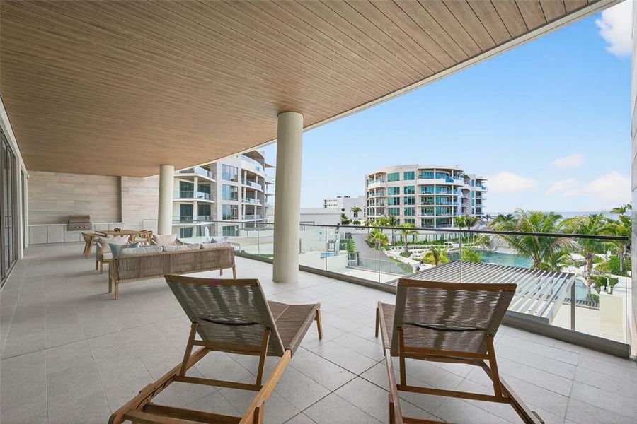 Exterior details and patio area of a home in , Longboat Key (Image 27).