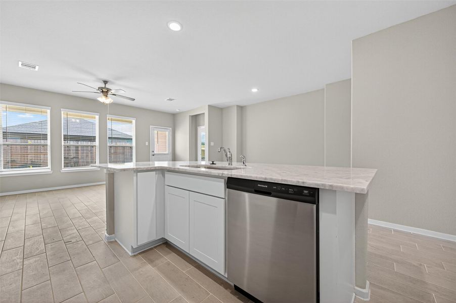 Furnished interior view inside a new home in Cypress Green, Hockley (Image 3).