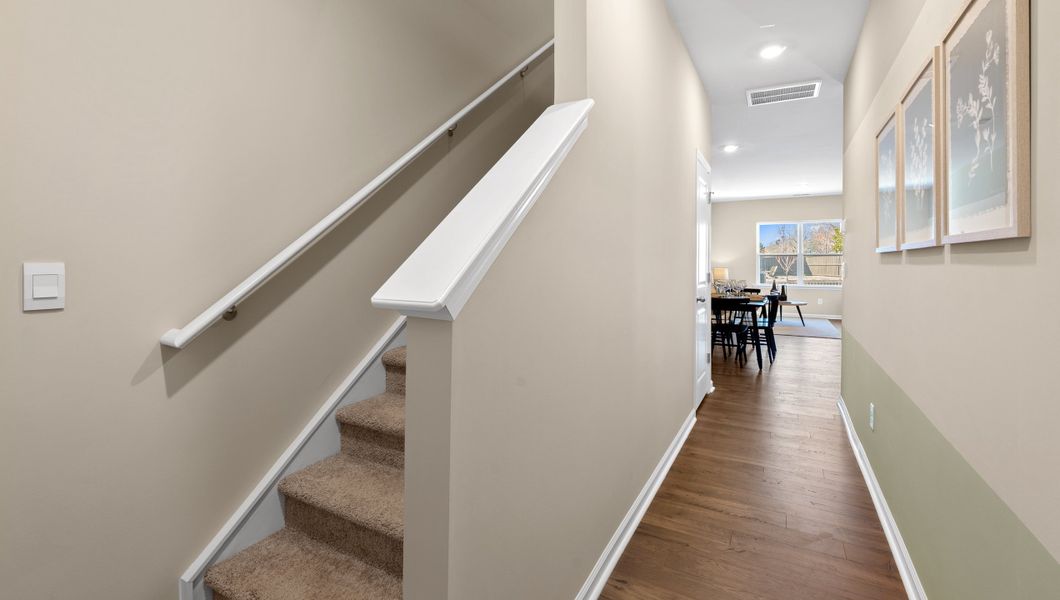 Spacious, unfurnished interior of a new home in Covington Village, Greer (Image 24).