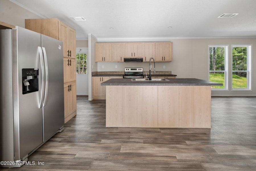 Furnished interior view inside a new home in , Starke (Image 10).