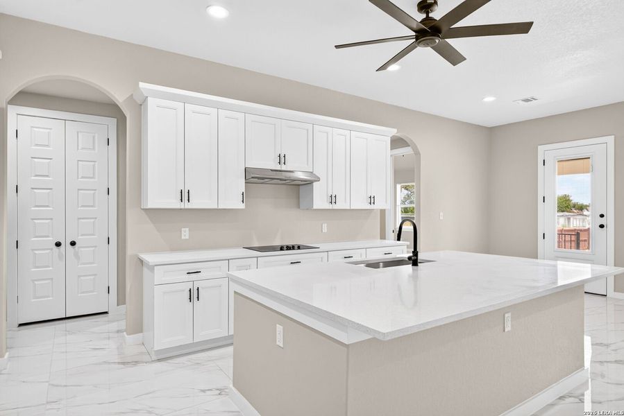 Furnished interior view inside a new home in , Somerset (Image 7).
