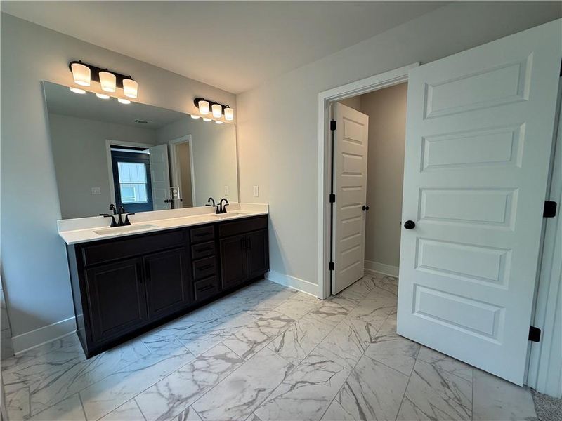 Furnished interior view inside a new home in The Towns at Auburn Station East, Auburn (Image 9).