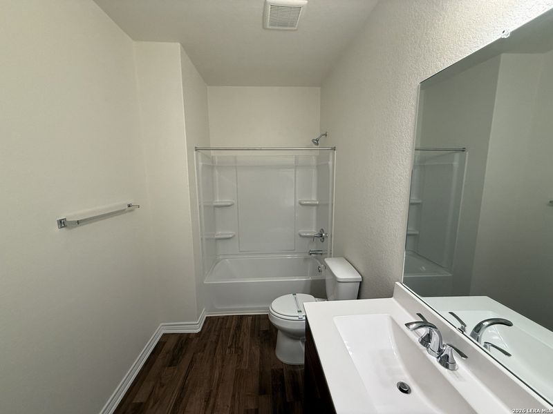 Furnished interior view inside a new home in Legend Point, New Braunfels (Image 4).