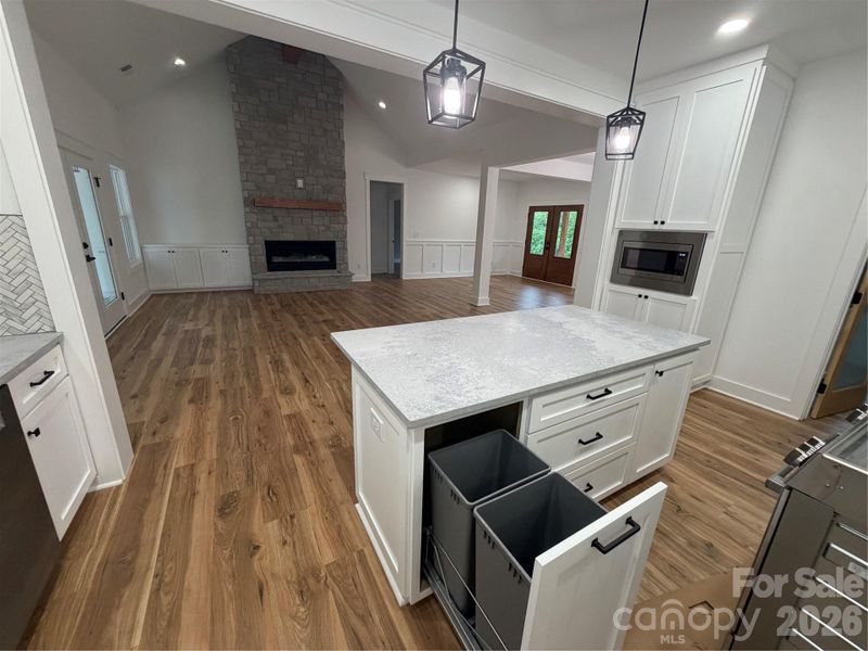 Furnished interior view inside a new home in , Hickory (Image 7).