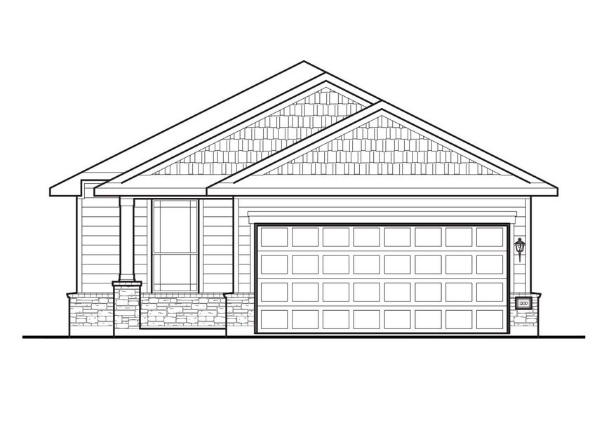 Newport Elevation E Elevation