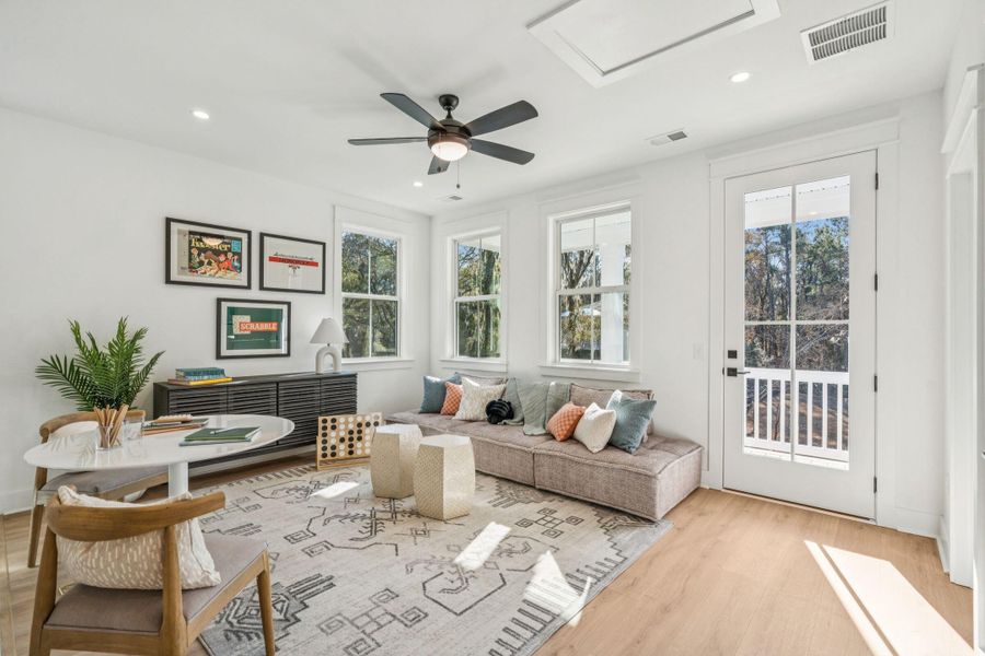 Furnished interior view inside a new home in Waterloo Estates, Johns Island (Image 47).