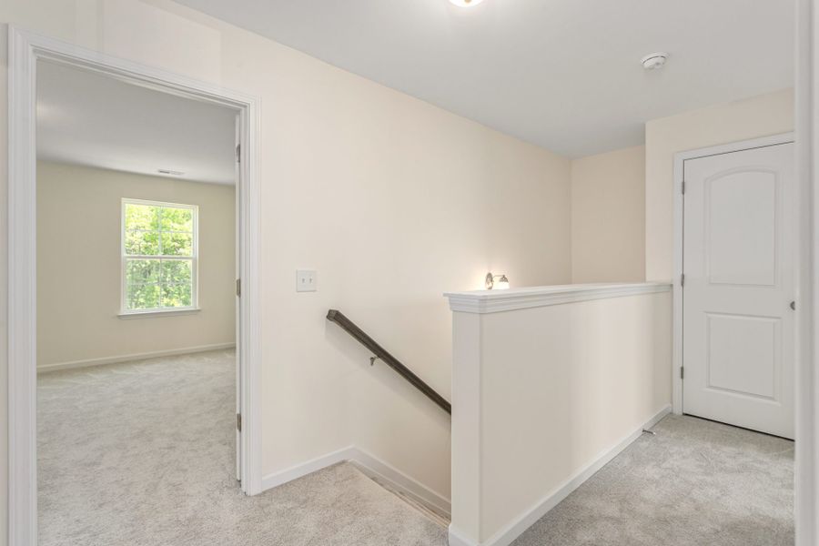 Representative unfurnished interior of a home built from the Vermont by Keystone Homes NC in The Wilcox, Greensboro (Image 19).
