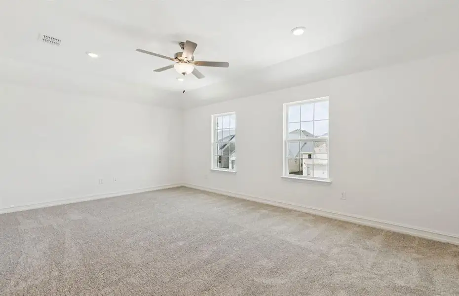 Game room on second floor Game room on second floor