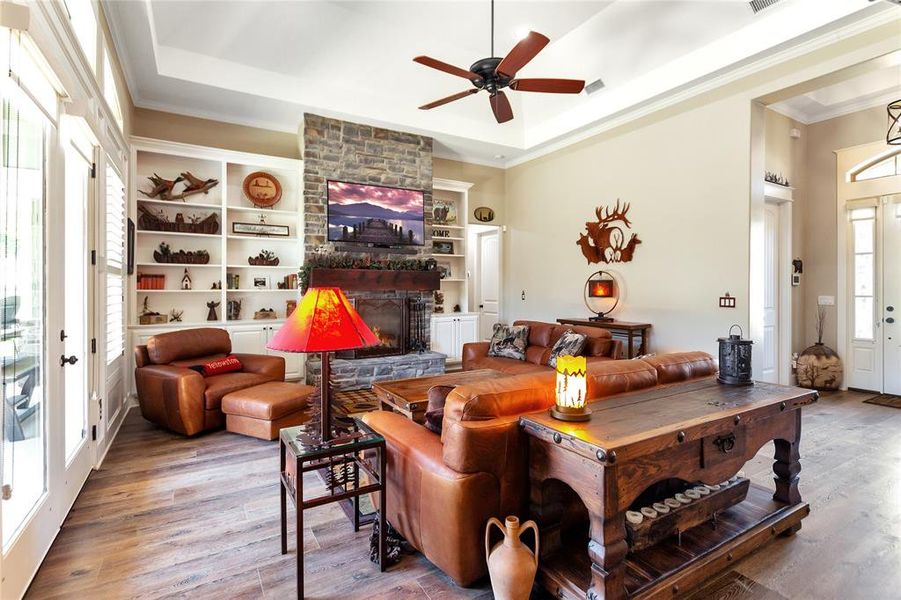 Furnished interior view inside a new home in , Flint (Image 7).