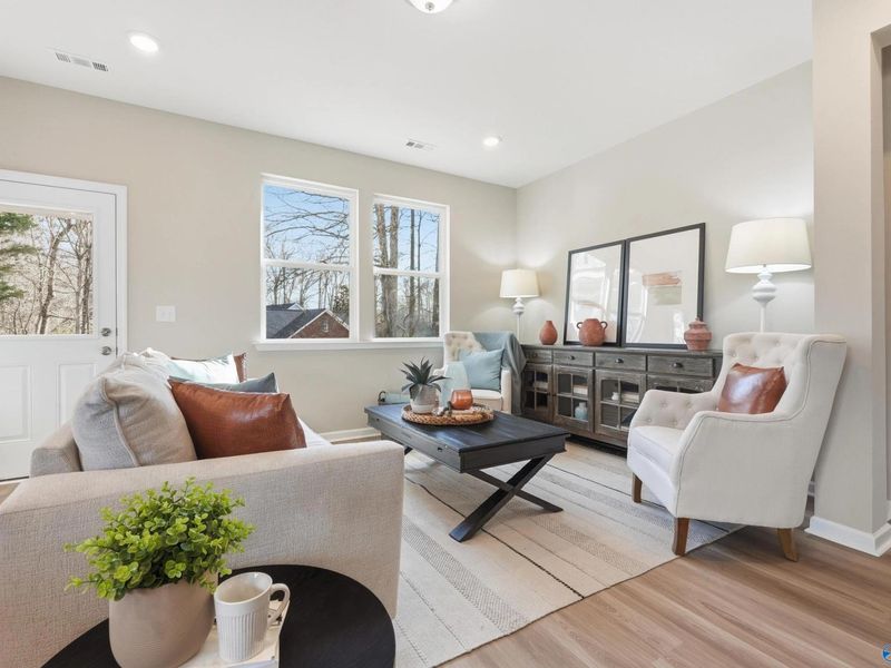 Furnished interior view inside a new home in Bailey Park, Fayetteville (Image 9).