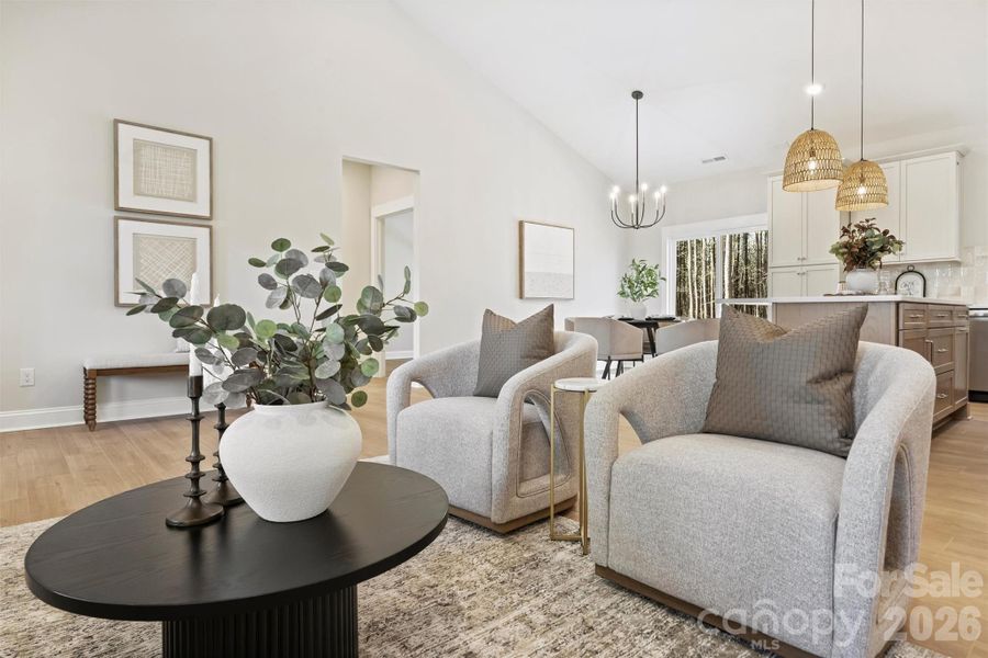 Furnished interior view inside a new home in , Lincolnton (Image 5).
