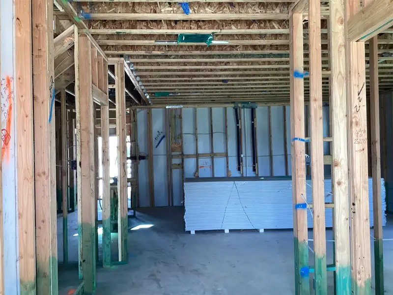 In-progress construction of a new home in Lariat, Liberty Hill, TX (Image 17). In-progress construction of a new home in Lariat, Liberty Hill, TX (Image 17).