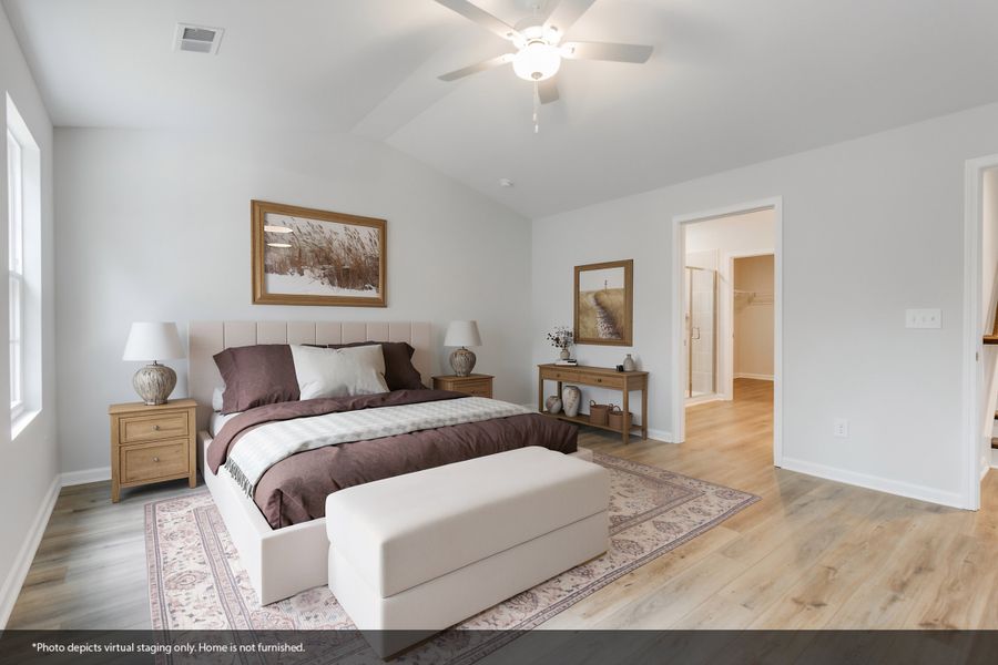 Furnished interior view inside a new home in Ellington, Elgin (Image 10).