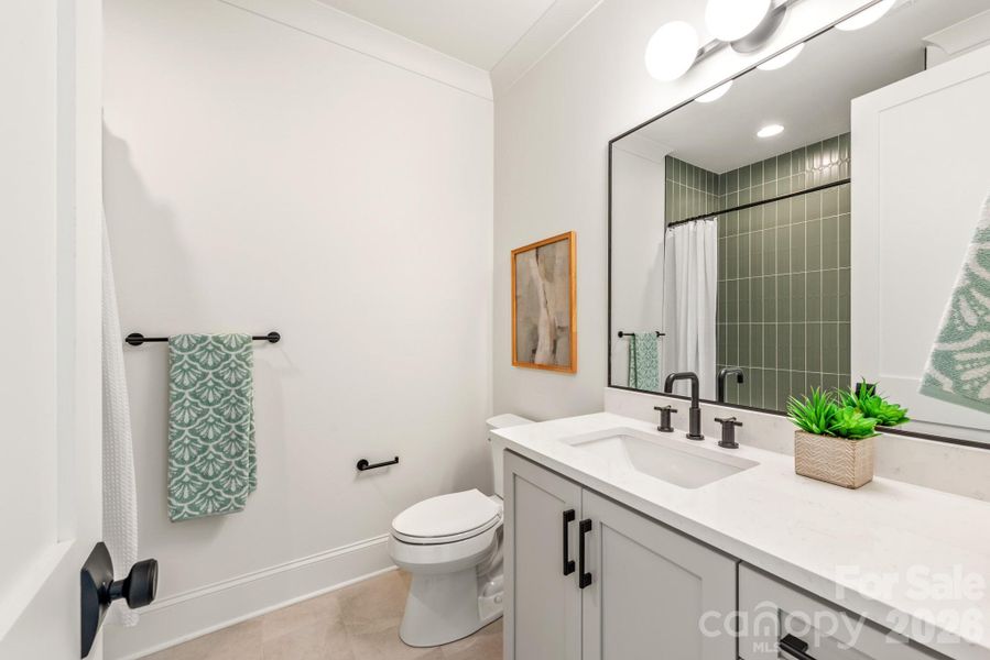 Furnished interior view inside a new home in , Charlotte (Image 25). Furnished interior view inside a new home in , Charlotte (Image 25).