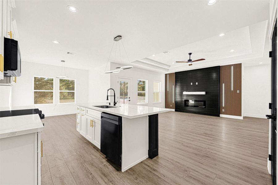 Furnished interior view inside a new home in , Prairie View (Image 10). Furnished interior view inside a new home in , Prairie View (Image 10).
