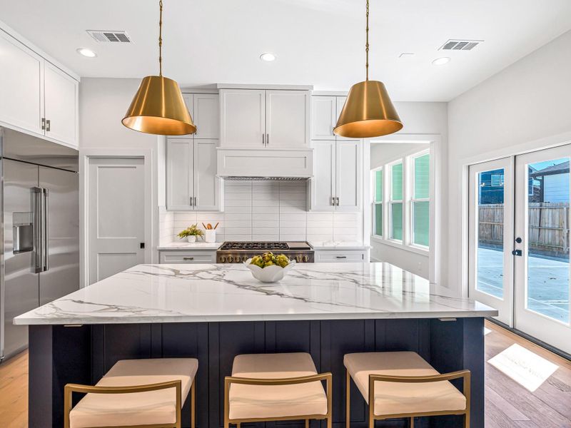 Furnished interior view inside a new home in , Houston (Image 19). Furnished interior view inside a new home in , Houston (Image 19).