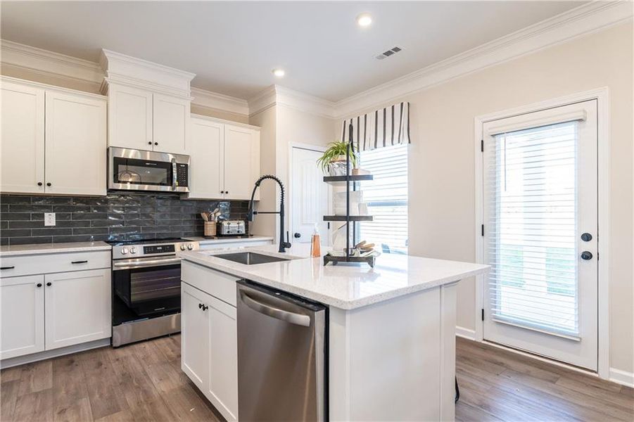 Furnished interior view inside a new home in Laurel Ridge, Rock Spring (Image 33).