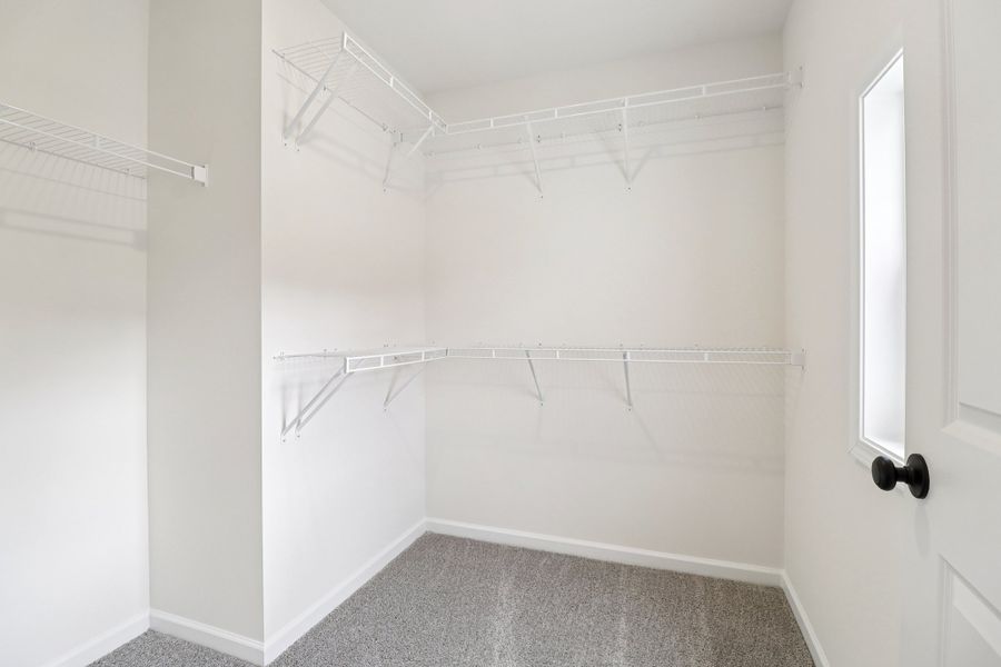 Representative unfurnished interior of a home built from the East Wind by Great Southern Homes in Victory Woods, Columbia (Image 26). Representative unfurnished interior of a home built from the East Wind by Great Southern Homes in Victory Woods, Columbia (Image 26).