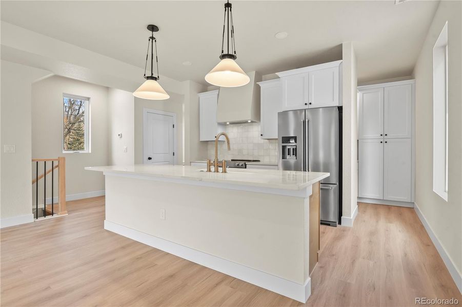 Furnished interior view inside a new home in , Colorado Springs (Image 12).