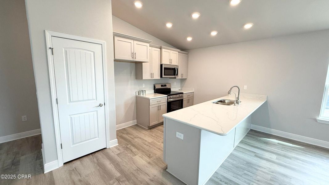 Furnished interior view inside a new home in East Bay, Panama City (Image 8). Furnished interior view inside a new home in East Bay, Panama City (Image 8).