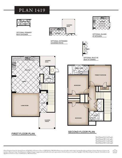 Plan 1419 Floor Plan