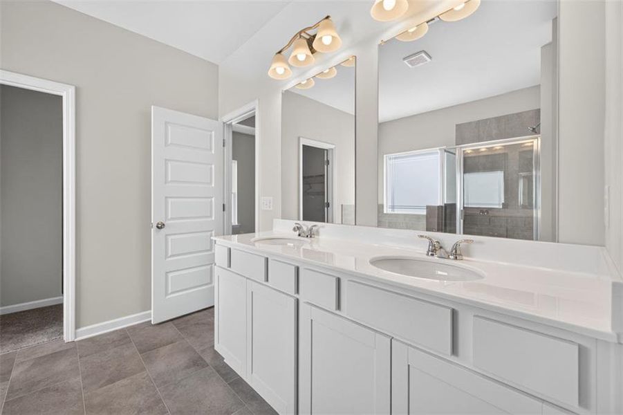 Furnished interior view inside a new home in The Stiles, Cartersville (Image 9).