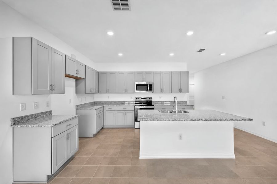 Furnished interior view inside a new home in Coopers Meadow, Jacksonville (Image 7).