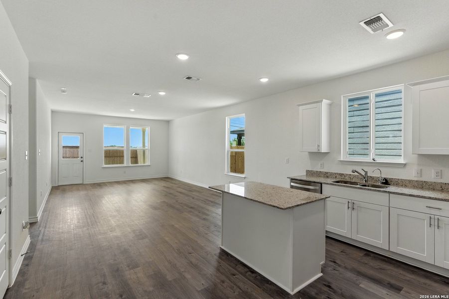 Furnished interior view inside a new home in , New Braunfels (Image 5).