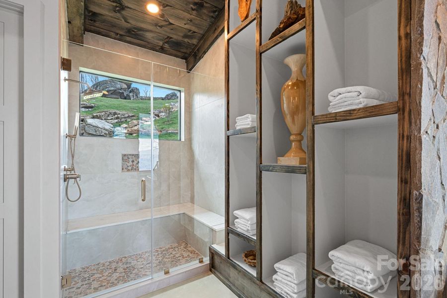 Furnished interior view inside a new home in , Banner Elk (Image 10).