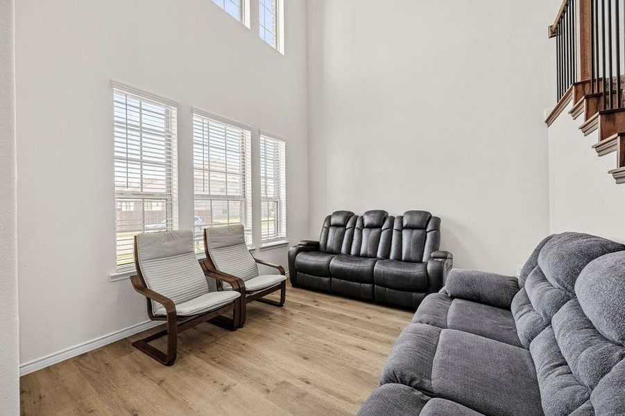 Furnished interior view inside a new home in , Aubrey (Image 7).