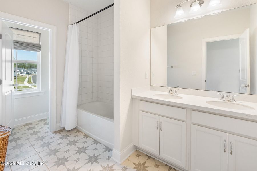 Furnished interior view inside a new home in , Jacksonville (Image 13).