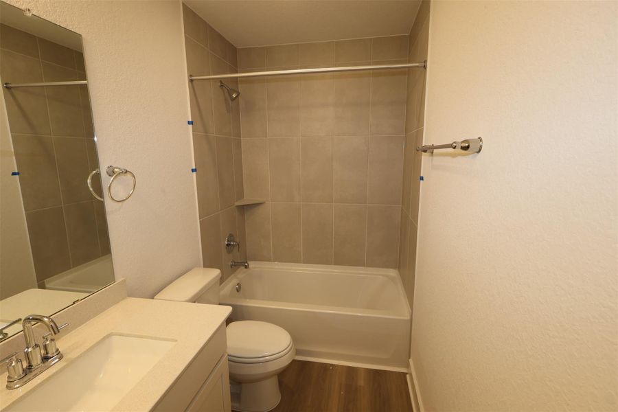 Furnished interior view inside a new home in Lone Star Landing, Montgomery (Image 11).