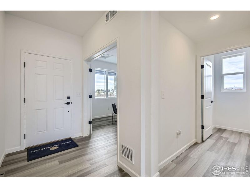 Spacious, unfurnished interior of a new home in Farmstead, Berthoud (Image 23). Spacious, unfurnished interior of a new home in Farmstead, Berthoud (Image 23).