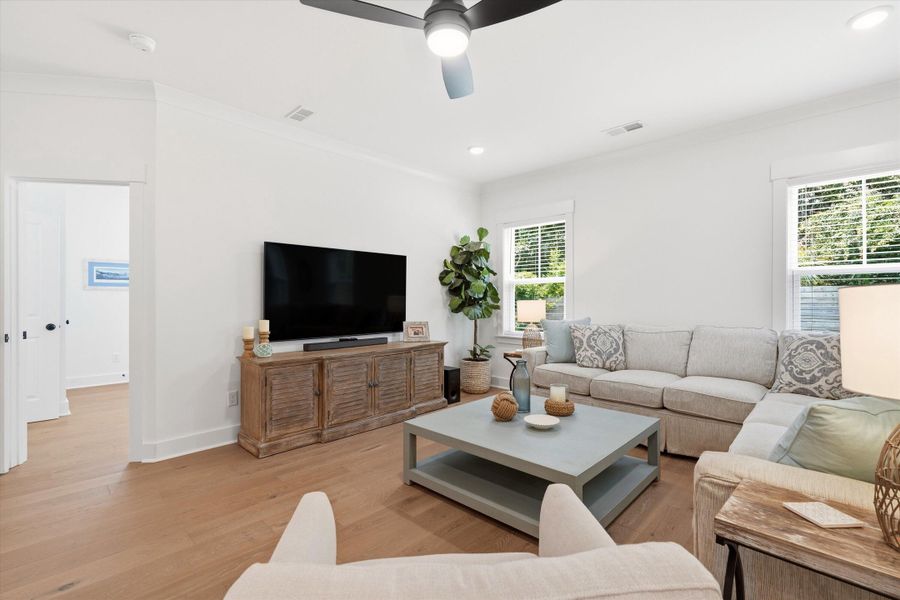 Furnished interior view inside a new home in , Mount Pleasant (Image 11).