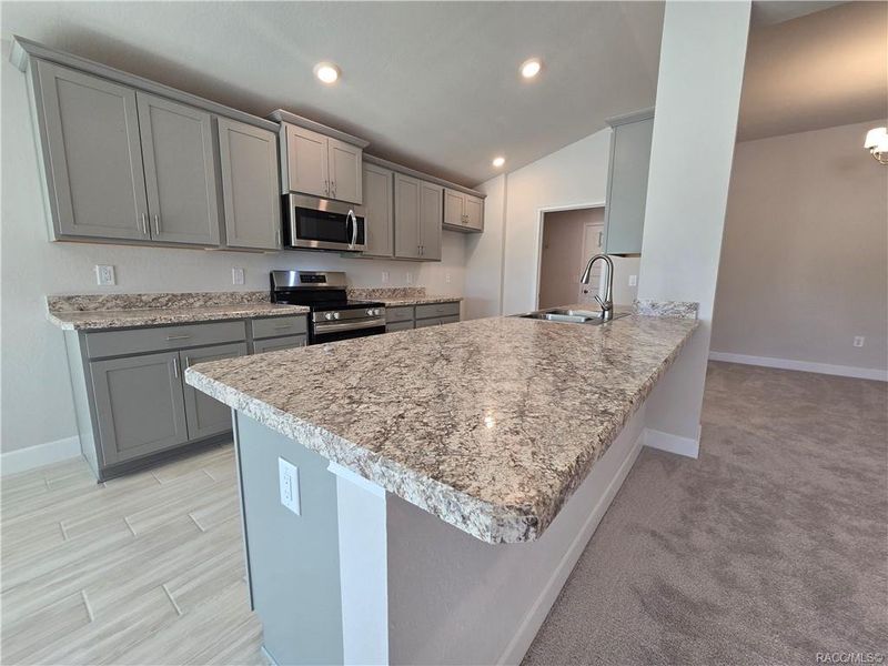 Furnished interior view inside a new home in Wyld Palms, Inverness (Image 5).