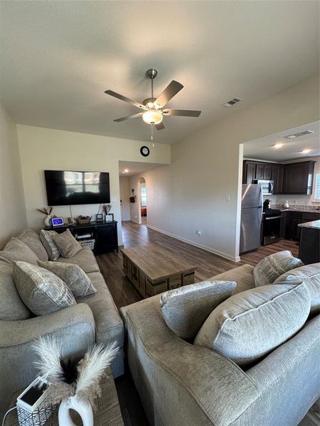 Furnished interior view inside a new home in , Fort Worth (Image 11).