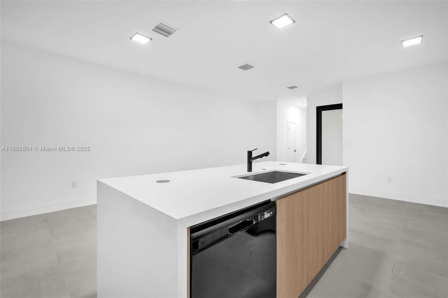 Furnished interior view inside a new home in , Miami (Image 21).