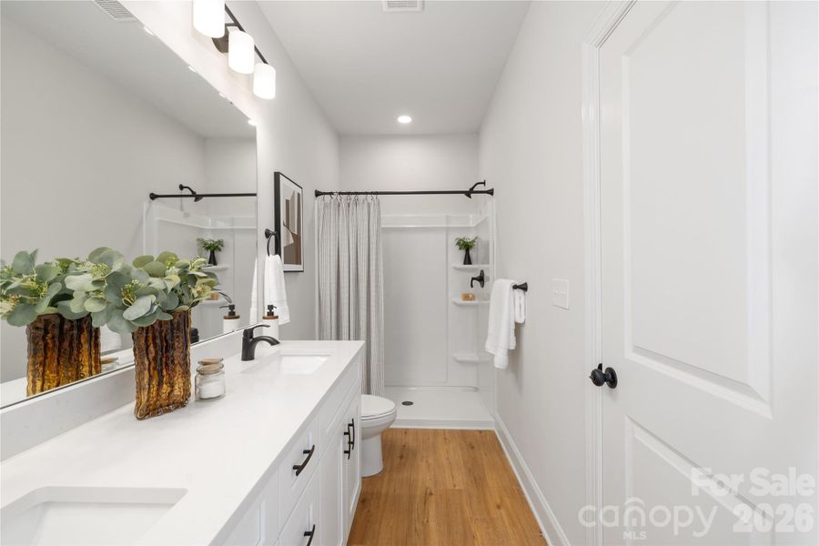 Furnished interior view inside a new home in , Charlotte (Image 6).