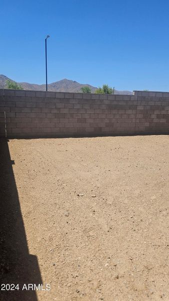 Frontera Lot 18 Backyard View 2