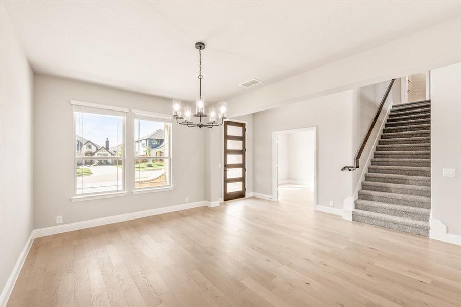 Spacious, unfurnished interior of a new home in The Grove, Midlothian (Image 31).