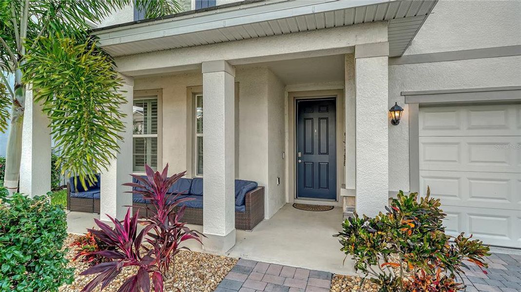 Exterior details and patio area of a home in Star Farms at Lakewood Ranch, Bradenton (Image 20).