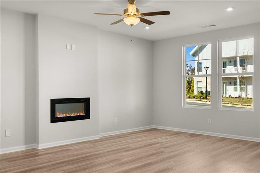 Spacious, unfurnished interior of a new home in Stegall Village, Emerson (Image 34). Spacious, unfurnished interior of a new home in Stegall Village, Emerson (Image 34).