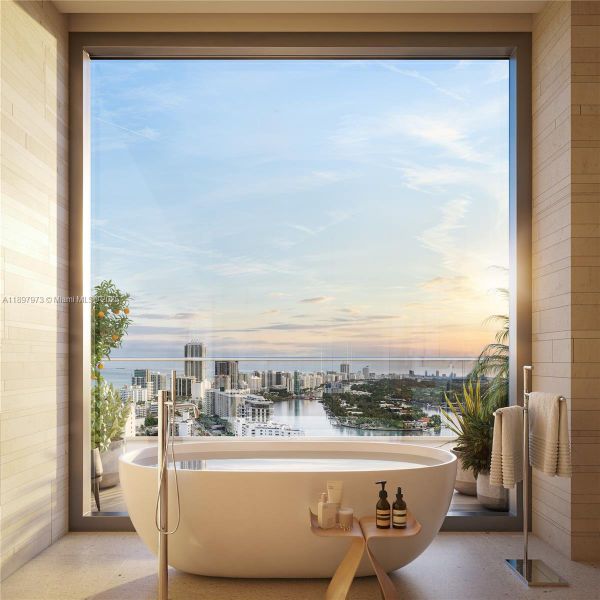 Exterior details and patio area of a home in 72 Carlyle, Miami Beach (Image 2).
