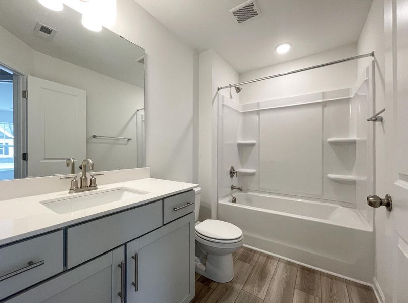 Furnished interior view inside a new home in Fairview Village Townhomes, Simpsonville (Image 9).