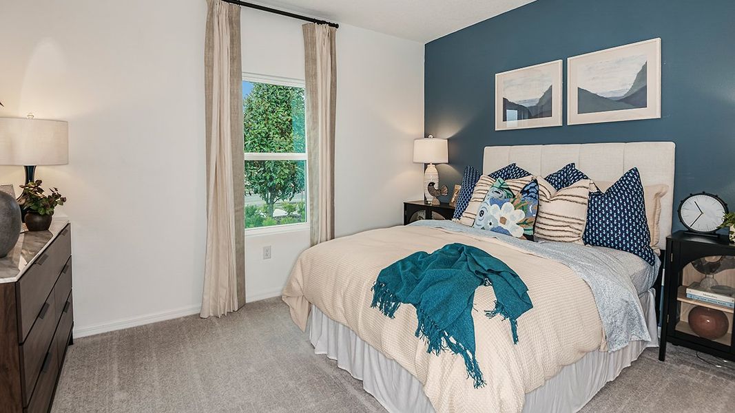 Furnished interior view inside a new home in Coopers Meadow, Jacksonville (Image 10). Furnished interior view inside a new home in Coopers Meadow, Jacksonville (Image 10).